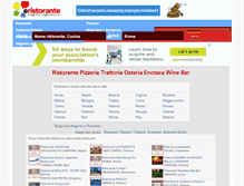 Tablet Screenshot of eristorante.com